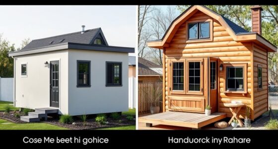 prefab vs custom tiny houses