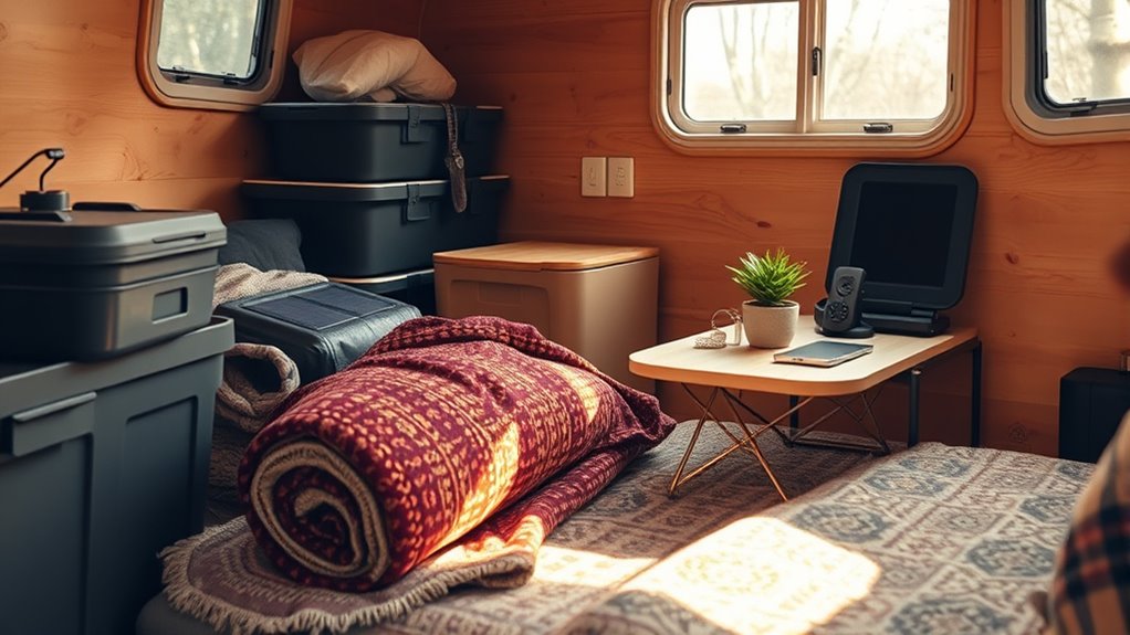 prepare power conserve organize