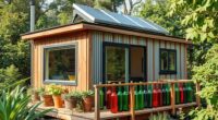 recycled materials tiny homes