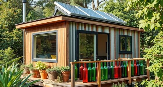 recycled materials tiny homes