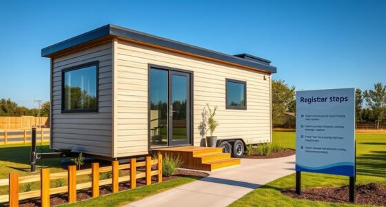 registering permanent tiny house