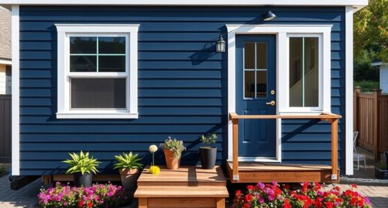 revamp tiny home exterior