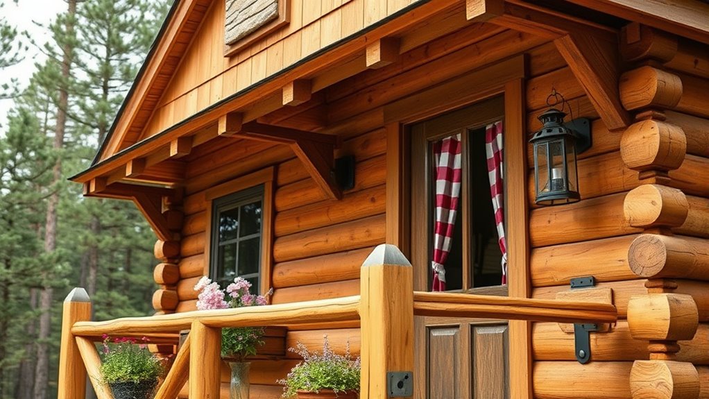 rustic cabin tiny home ideas