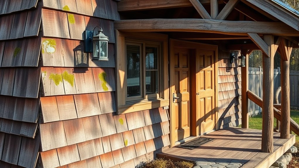 rustic eco friendly exterior finishes