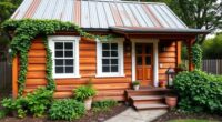 rustic small home exteriors