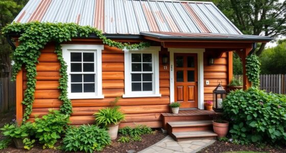 rustic small home exteriors