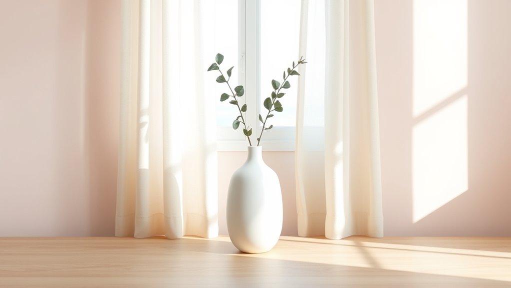 serene minimalist color schemes