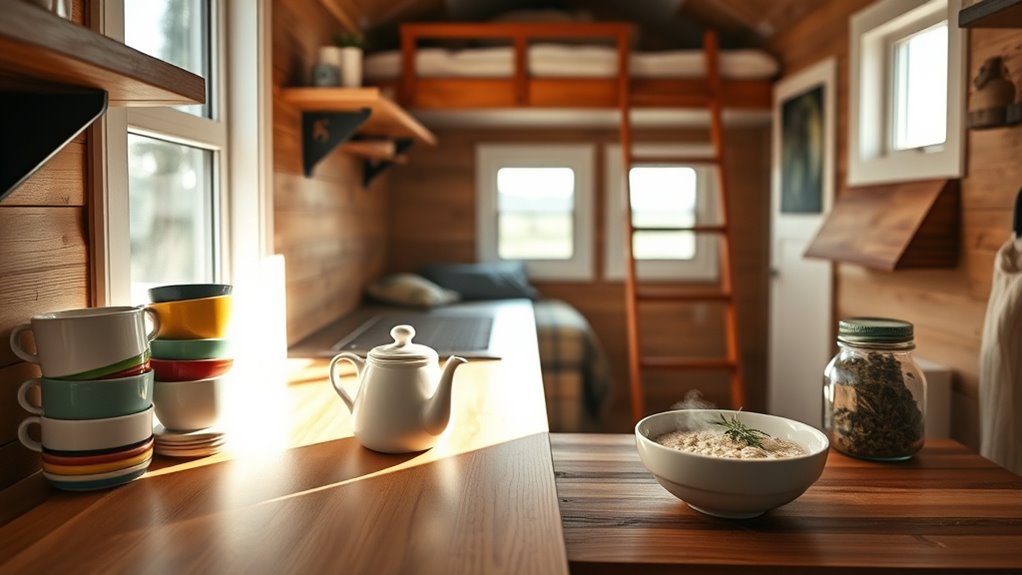 simple tiny house living