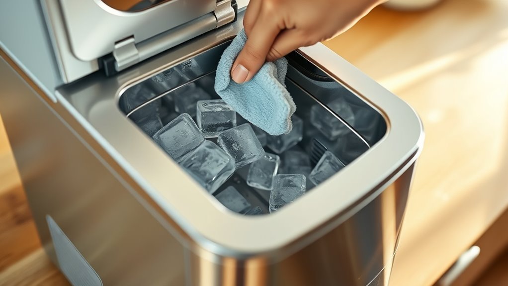small home ice maker maintenance