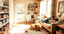 small home kids pets