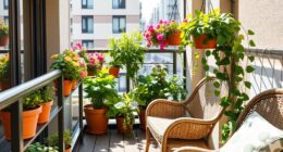 small space balcony gardening