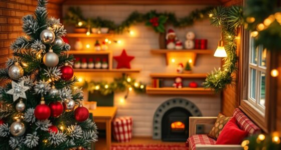 small space festive decor