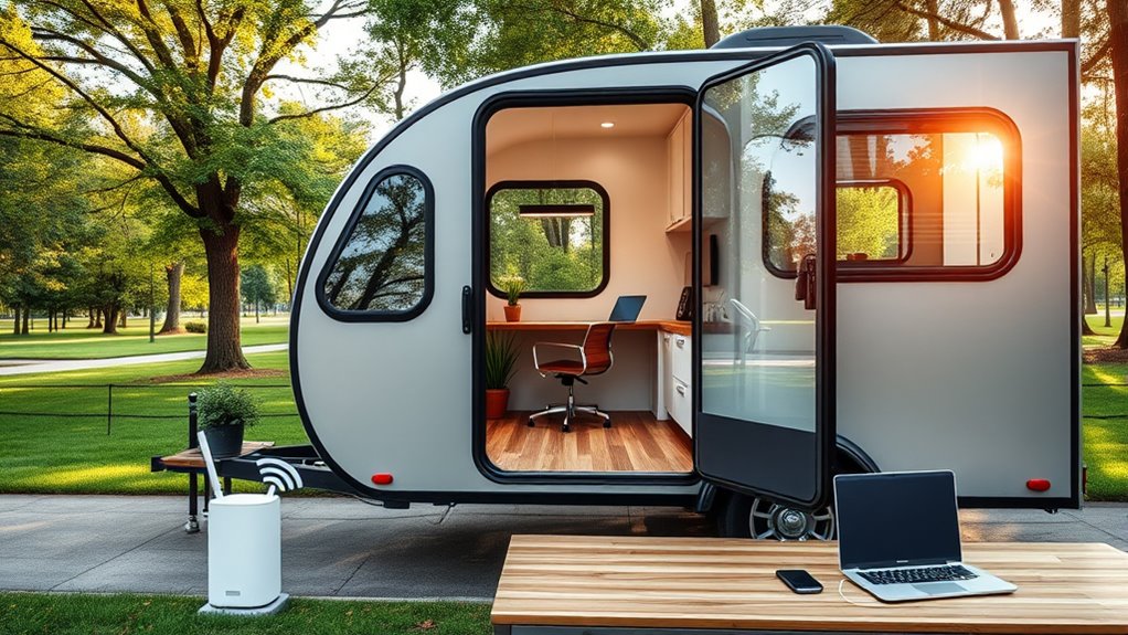 smart connected tiny offices