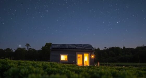 solar batteries sustain tiny homes