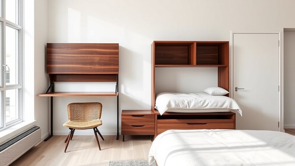 space saving folding furniture