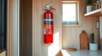 strategic tiny home fire extinguishers