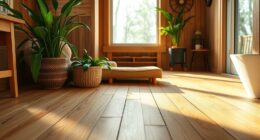sustainable tiny home flooring