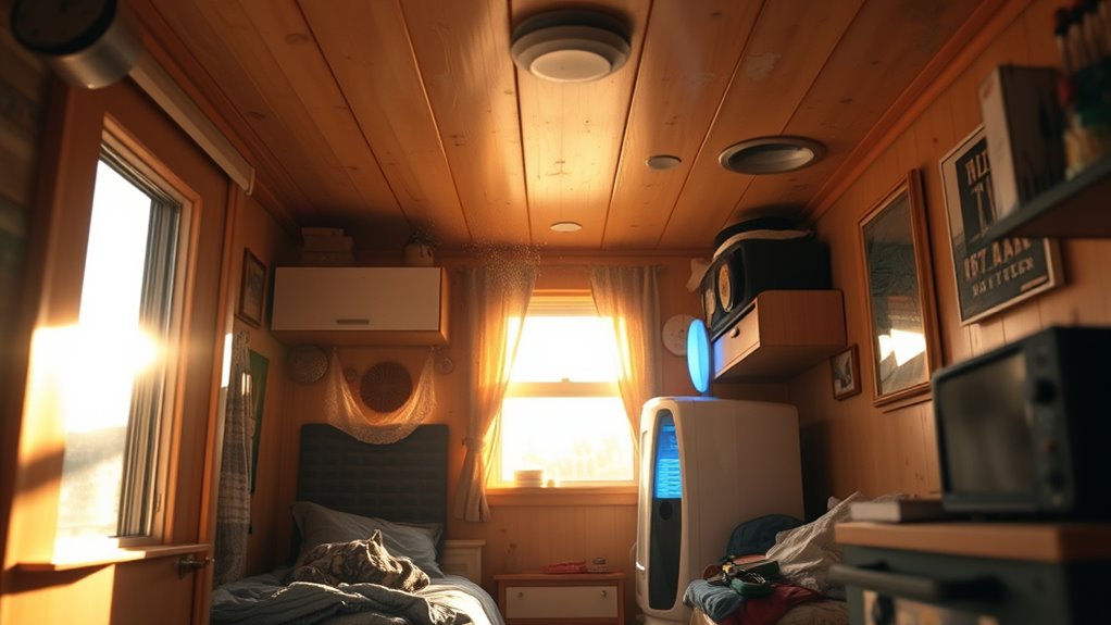 tiny home air pollution