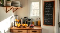 tiny home juice bar