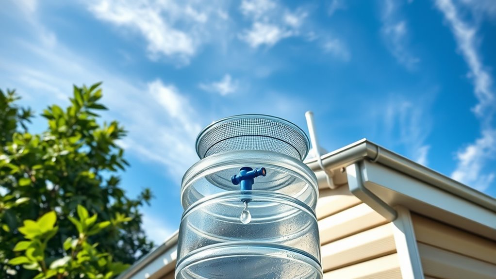 tiny home rainwater system