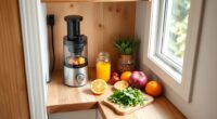 tiny house juicing station