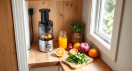tiny house juicing station