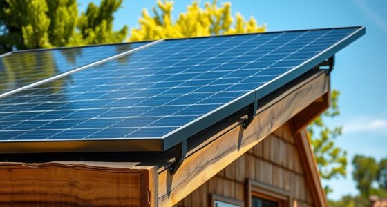 tiny house solar installation