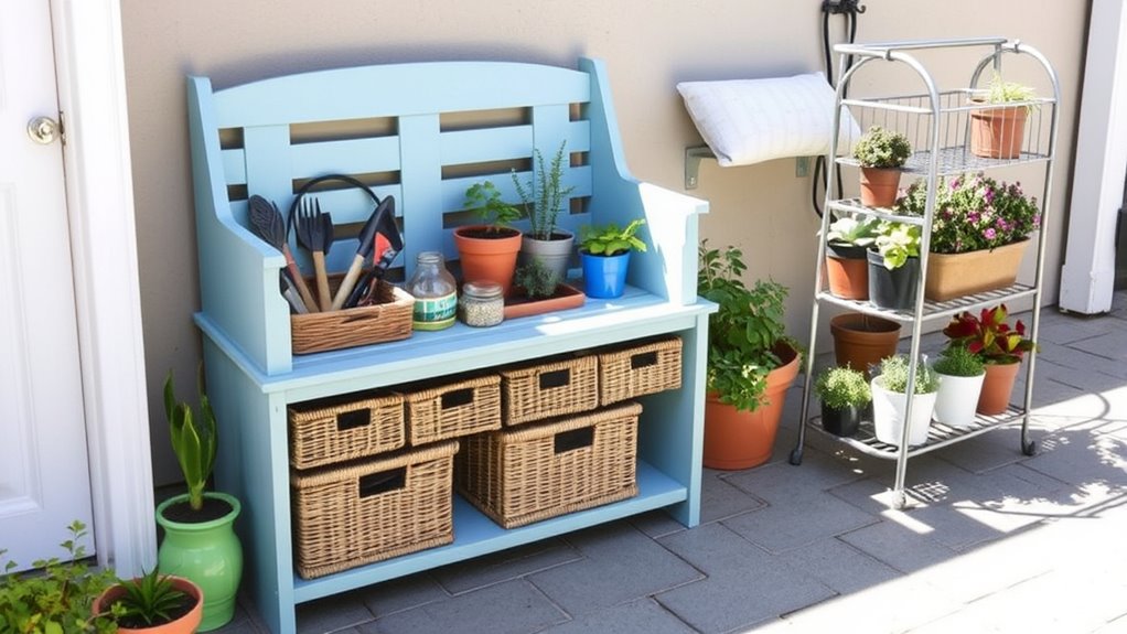 tiny space diy storage