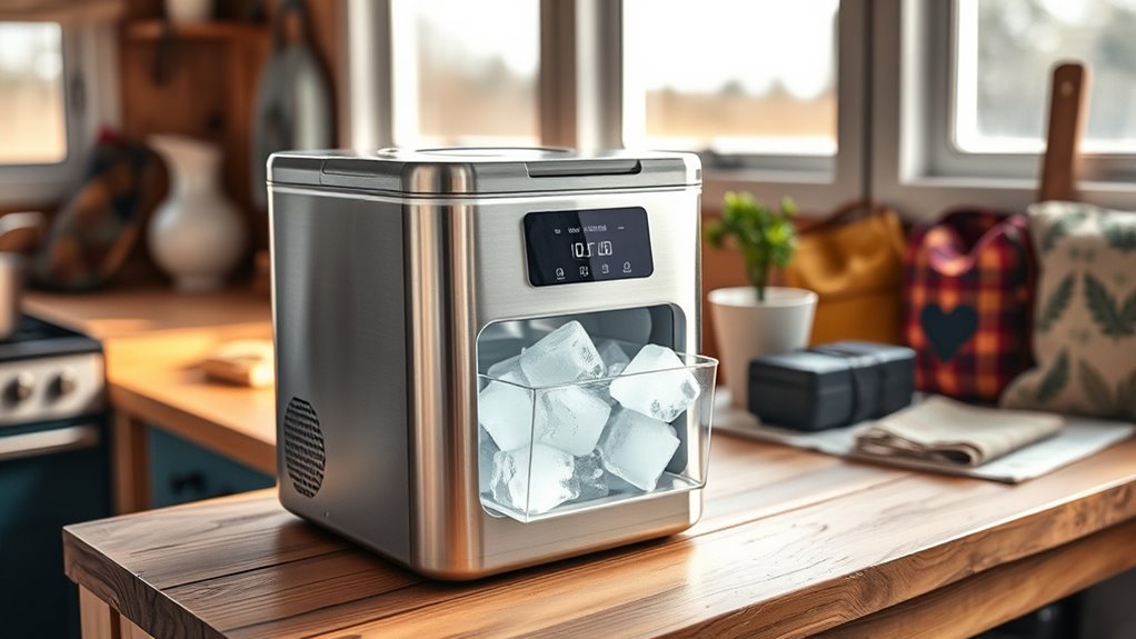 travel friendly compact ice makers