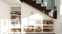 under stair clever storage solutions
