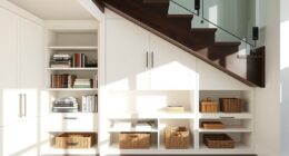 under stair clever storage solutions