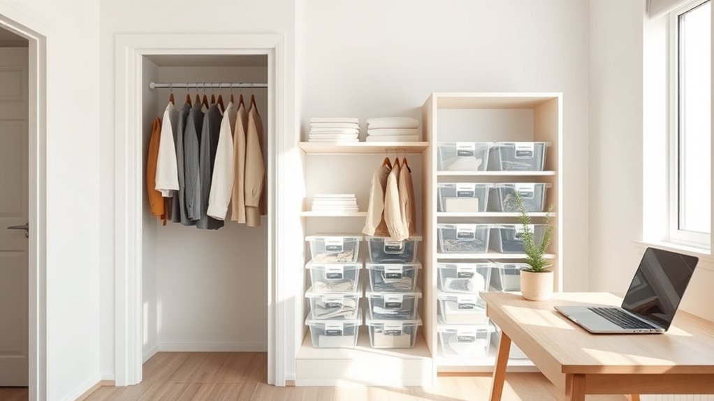 use smart storage solutions