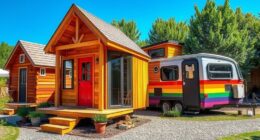 variety of small homes