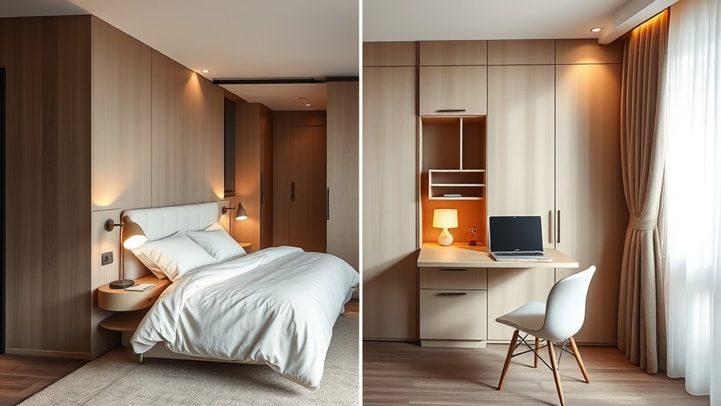 versatile bedroom organization ideas