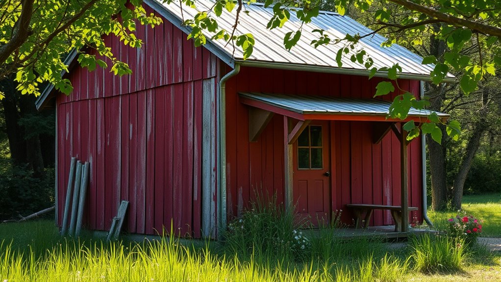 vintage rustic barn charm