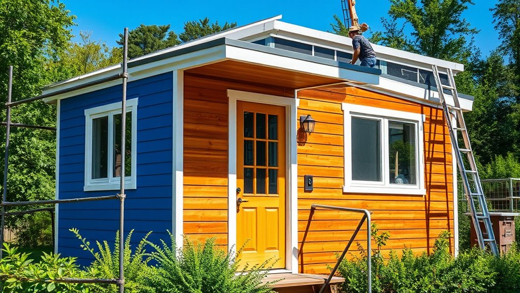 vintage siding and solar integration