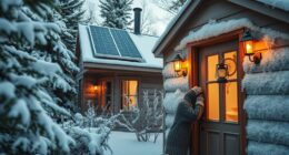 winter tiny home efficiency