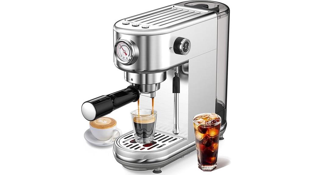 20 bar milk frother espresso