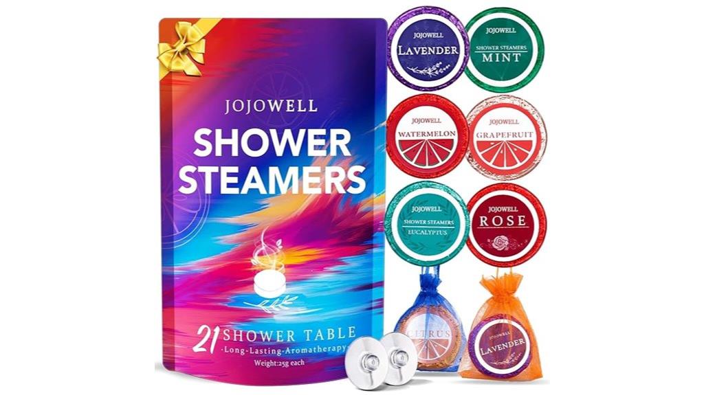 21 shower steamers pack
