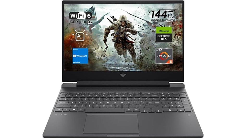 gaming laptop with ryzen