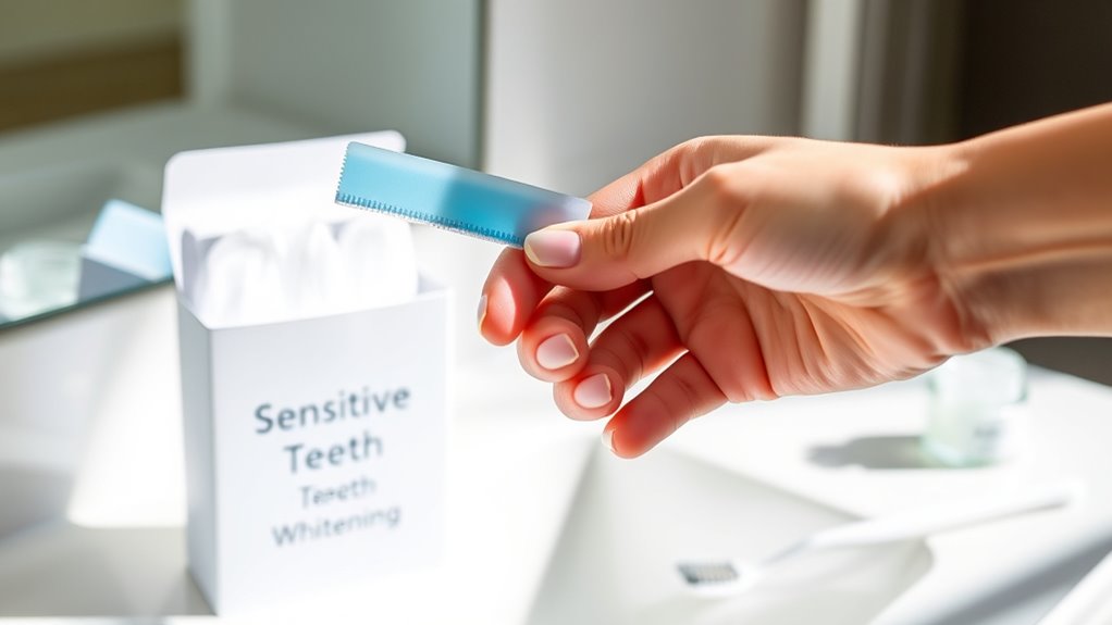 sensitive teeth whitening considerations