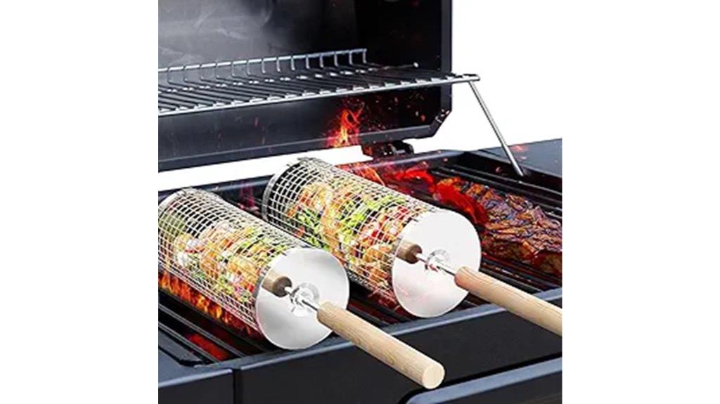 stainless steel bbq basket