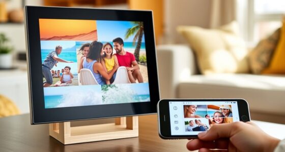 top email enabled digital frames