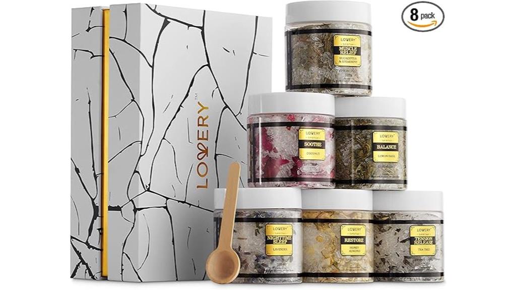 women s bath salts set