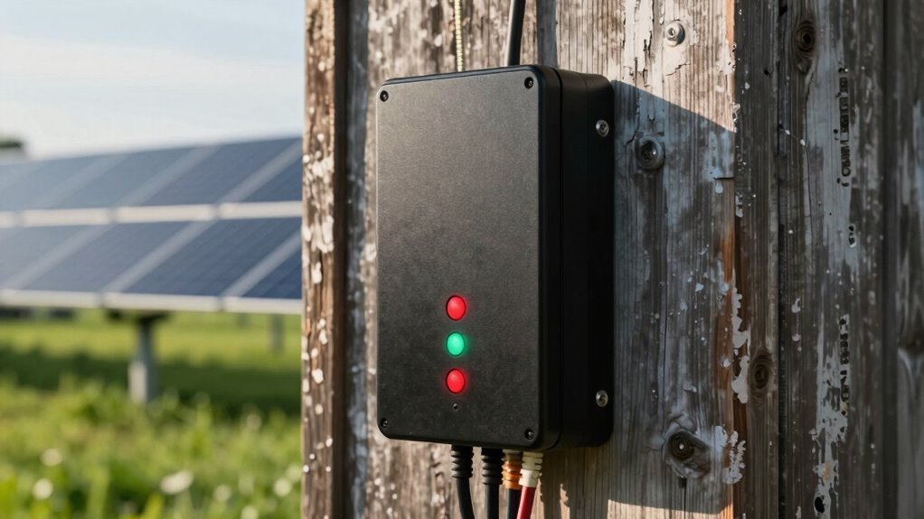charge controller ensures system safety