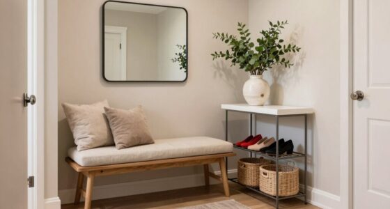 charming functional entryway decor