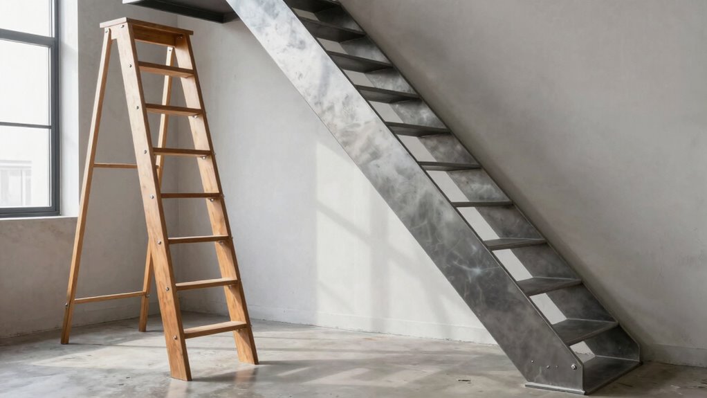 choosing between loft ladders