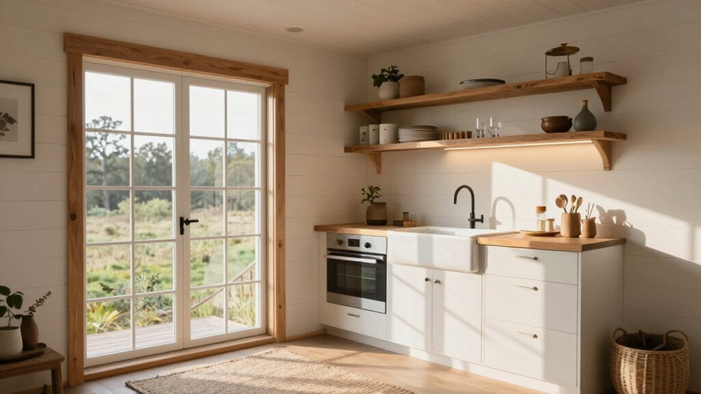 clutter free modern farmhouse