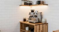 compact multifunctional coffee station