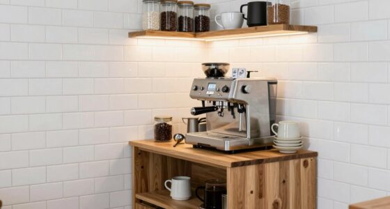 compact multifunctional coffee station